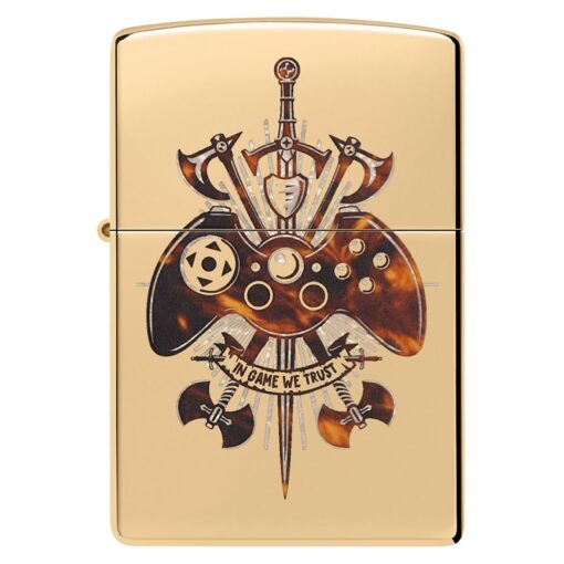 Zippo Gamer Creed High Polish Brass - 46141 - Hình ảnh 3