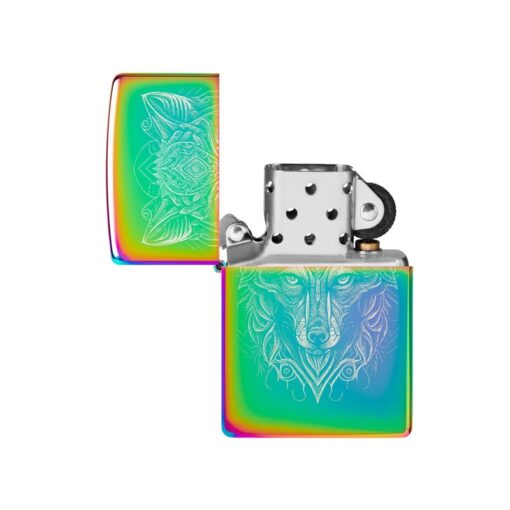Zippo Mystic Wolf Multi Color - 46176 - Hình ảnh 2