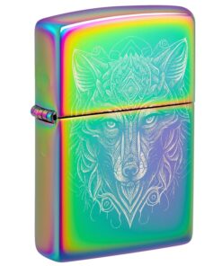 Zippo Mystic Wolf Multi Color - 46176