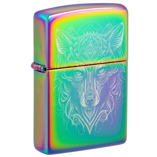 Zippo Mystic Wolf Multi Color - 46176
