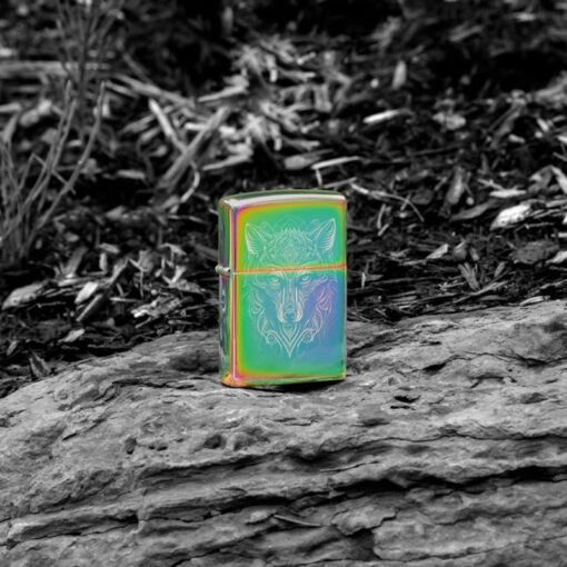 Zippo Mystic Wolf Multi Color - 46176 - Hình ảnh 7