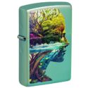 Zippo One with Nature High Polish Green - 46233