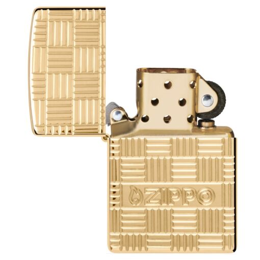 Zippo Armor Deep Carve Zippo High Polish Brass - 46274 - Hình ảnh 6