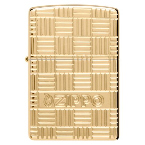 Zippo Armor Deep Carve Zippo High Polish Brass - 46274 - Hình ảnh 3