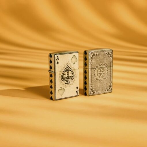 Zippo Ace of Skulls 540 Fusion Tumbled Brass - 46388 - Hình ảnh 10