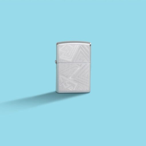 Zippo Which Way? Engraved Satin Chrome - 46481 - Hình ảnh 7