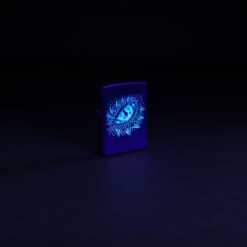 Zippo Black Light Dragon Eye Design Black Matte - 48608 - Hình ảnh 8
