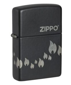 Zippo Flame Design Black Matte - 48980