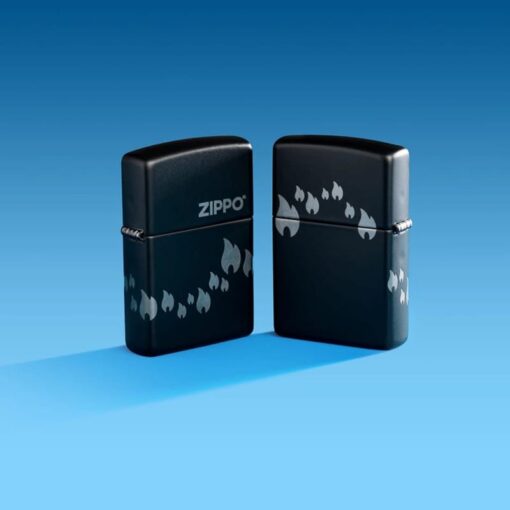 Zippo Flame Design Black Matte - 48980 - Hình ảnh 11