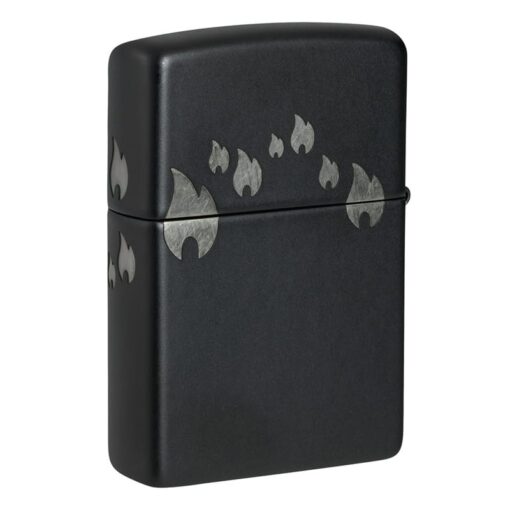Zippo Flame Design Black Matte - 48980 - Hình ảnh 5