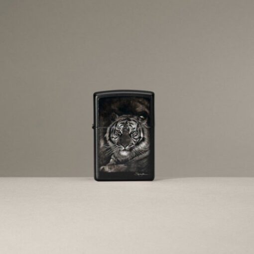 Zippo Spazuk’s Tiger Design Black Matte - 49763 - Hình ảnh 7