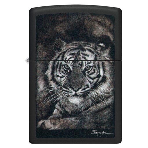 Zippo Spazuk’s Tiger Design Black Matte - 49763 - Hình ảnh 3
