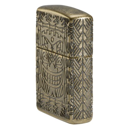 Zippo Armor MultiCut Tiki Antique Brass - 46314 - Hình ảnh 5