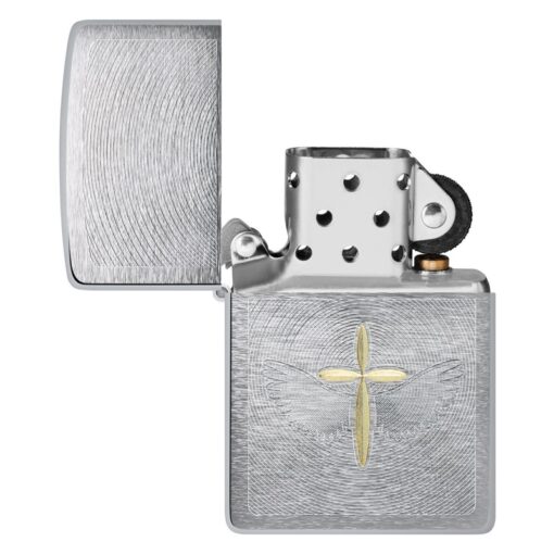 Zippo Angel Aura Engraved Brushed Chrome - 46479 - Hình ảnh 3
