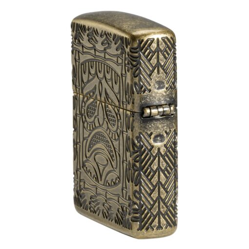 Zippo Armor MultiCut Tiki Antique Brass - 46314 - Hình ảnh 6