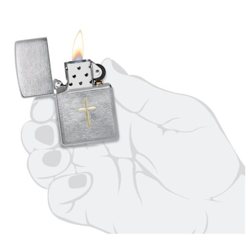 Zippo Angel Aura Engraved Brushed Chrome - 46479 - Hình ảnh 5