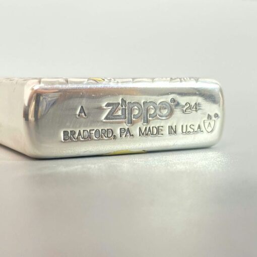 Zippo Two-Tone Silver Plate Golden Dragon of the Tempest Winds - OD06 - Hình ảnh 6
