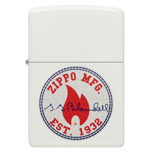 Zippo Classic White Matte Color Image - 48148 - Hình ảnh 3