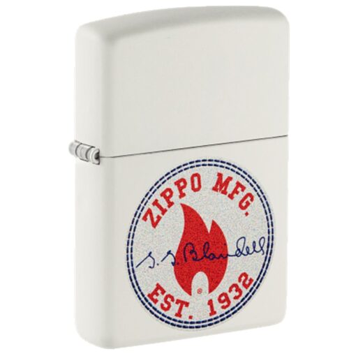 Zippo Classic White Matte Color Image - 48148