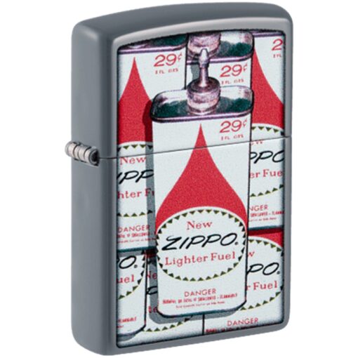 Zippo Fuel Can Flat Grey - 48142