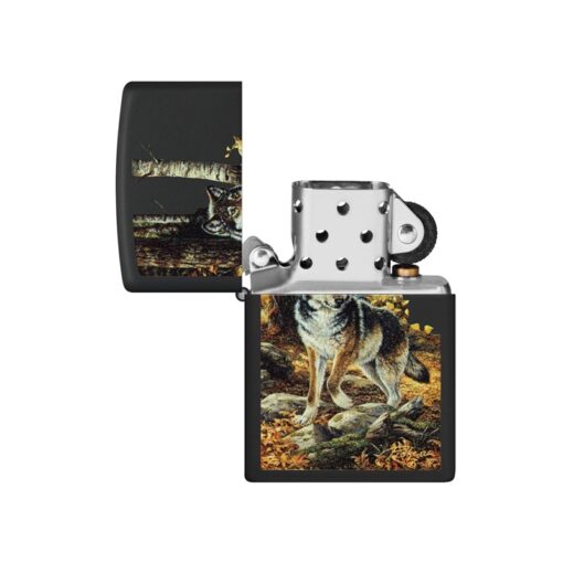 Zippo Linda Picken Black Matte - 48970 - Hình ảnh 2