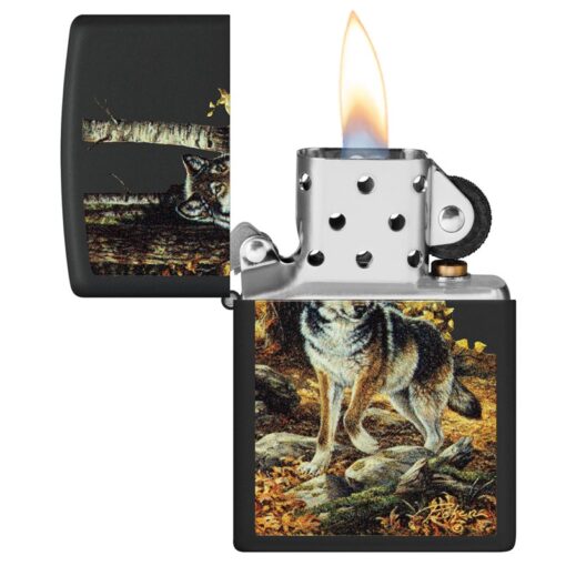 Zippo Linda Picken Black Matte - 48970 - Hình ảnh 4