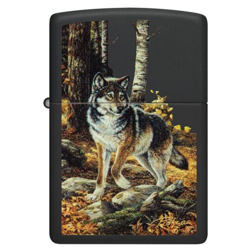 Zippo Linda Picken Black Matte - 48970 - Hình ảnh 3