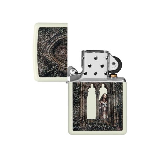 Zippo Victoria Francés Glow In The Dark - 49836 - Hình ảnh 2