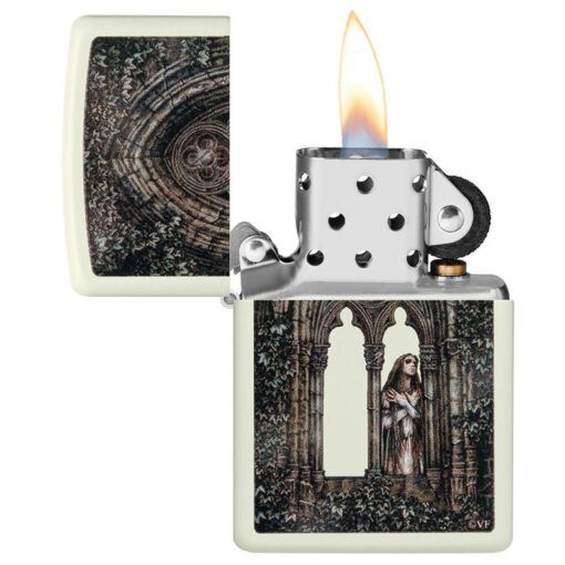 Zippo Victoria Francés Glow In The Dark - 49836 - Hình ảnh 4