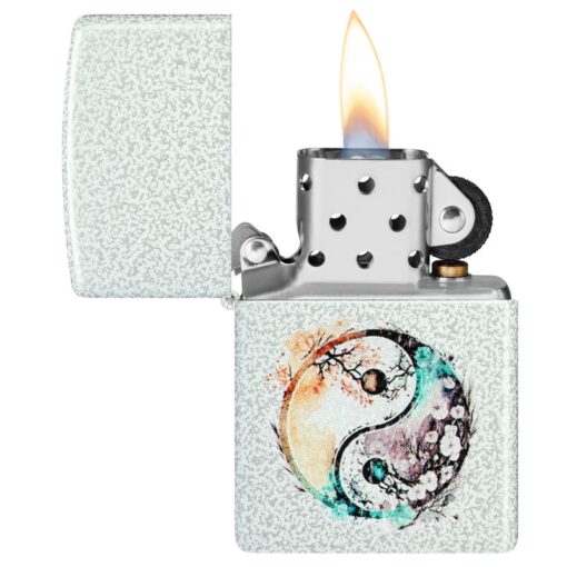 Zippo Floral Yin and Yang Glacie - 46249 - Hình ảnh 4