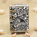 Zippo 12 con giáp cao cấp năm Dần – Hổ 12.3CC