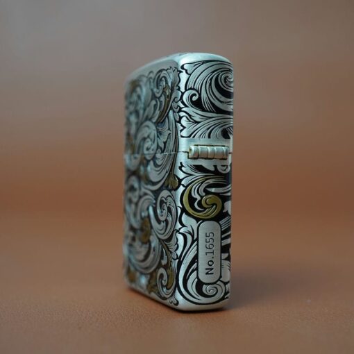 Zippo 12 con giáp cao cấp năm Hợi – Lợn 12.12CC - Hình ảnh 6