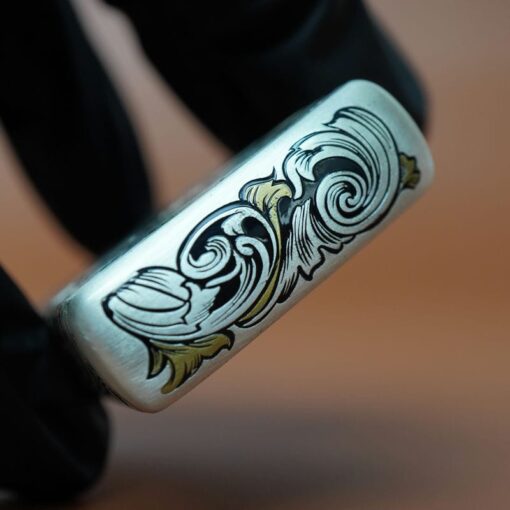 Zippo 12 con giáp cao cấp năm Sửu - Trâu 12.2CC - Hình ảnh 7