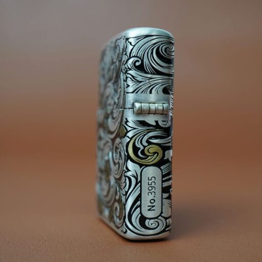 Zippo 12 con giáp cao cấp năm Thân – Khỉ 12.9CC - Hình ảnh 4