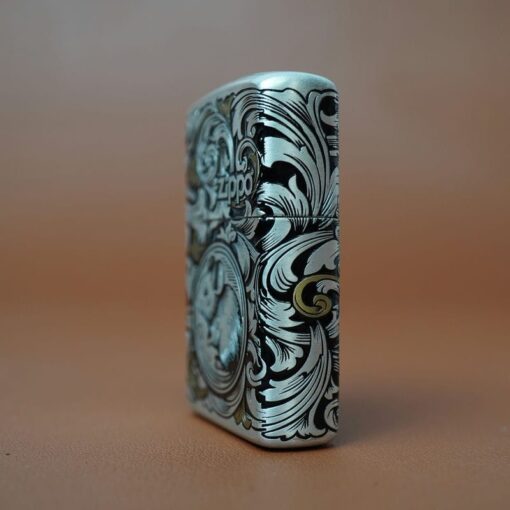 Zippo 12 con giáp cao cấp năm Tí – Chuột 12.1CC - Hình ảnh 4
