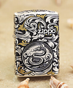 Zippo 12 con giáp cao cấp năm Tị – Rắn 12.6CC