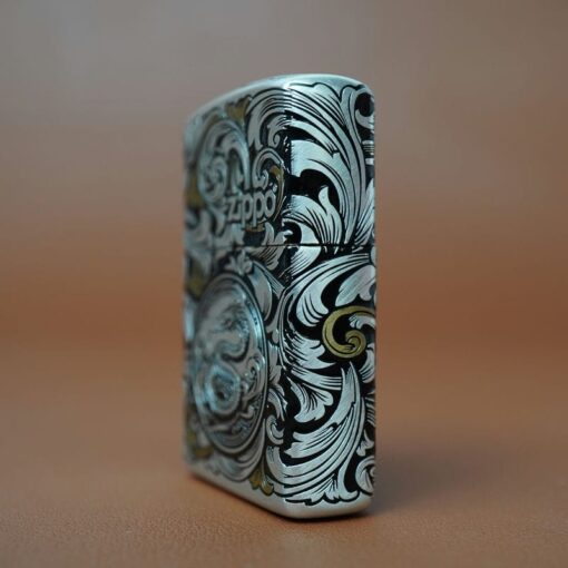 Zippo 12 con giáp cao cấp năm Tị – Rắn 12.6CC - Hình ảnh 4