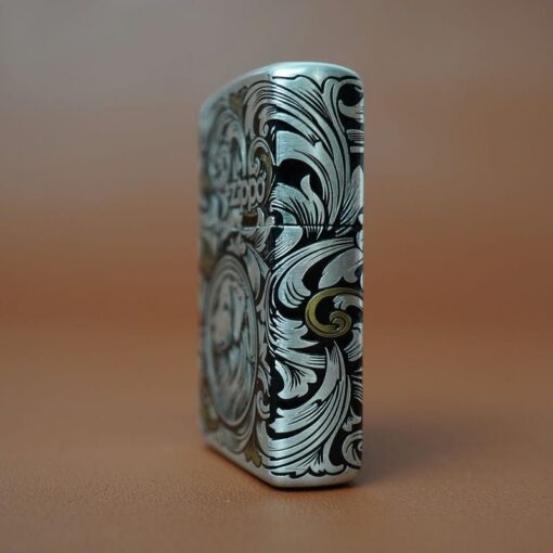 Zippo 12 con giáp cao cấp năm Tuất – Chó 12.11CC - Hình ảnh 4
