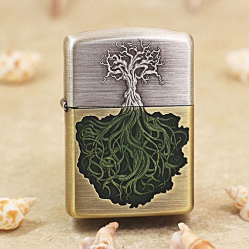 Zippo Bimetal Tree of Life - OD22 - Hình ảnh 2