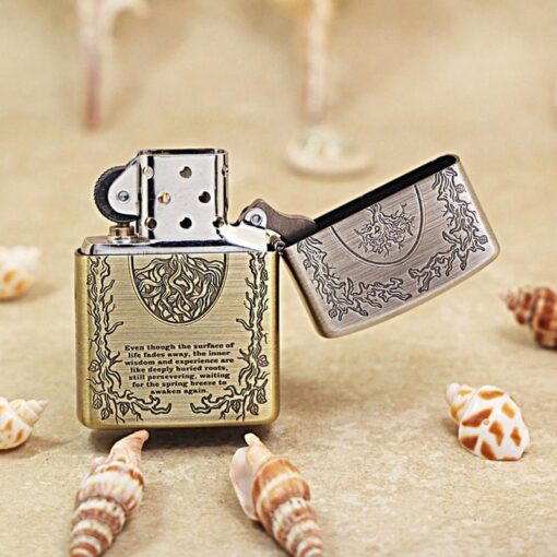 Zippo Bimetal Tree of Life - OD22 - Hình ảnh 5