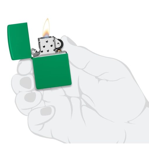 Zippo Grass Green Matte - 48629 - Hình ảnh 6