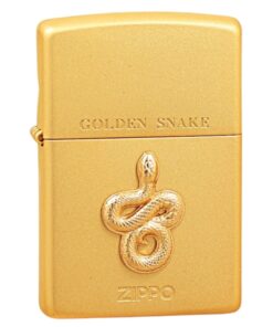 Zippo Lucky Golden Snake - LZE-1066