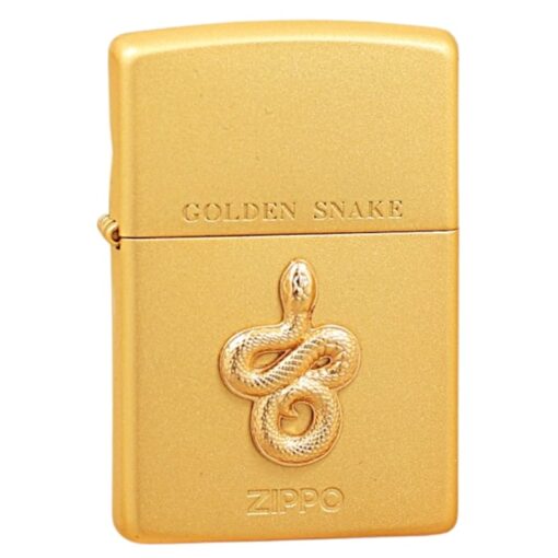 Zippo Lucky Golden Snake - LZE-1066