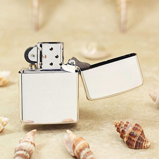 Zippo Silver Plated Enchantress Blue Rose - OD18 - Hình ảnh 5