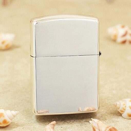 Zippo Silver Plated Enchantress Blue Rose - OD18 - Hình ảnh 3