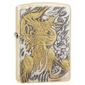 Zippo Silver Plated Ghost King Two-Tone Phoenix - OD21