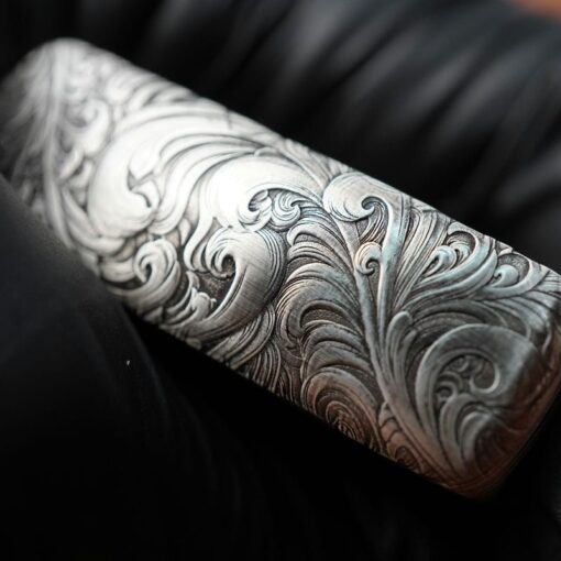 Zippo Silver Plated Two-Tone Six-tusk Elephant - OD23 - Hình ảnh 8