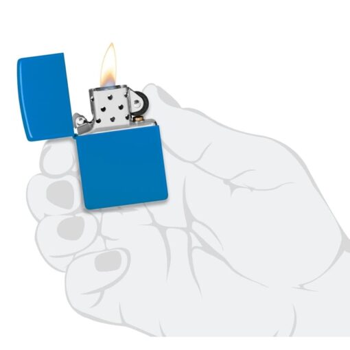 Zippo Sky Blue Matte - 48628 - Hình ảnh 6