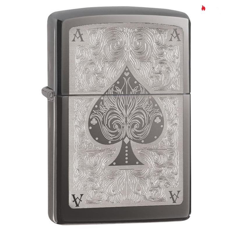 Zippo Ace Filigree Black Ice - 28323