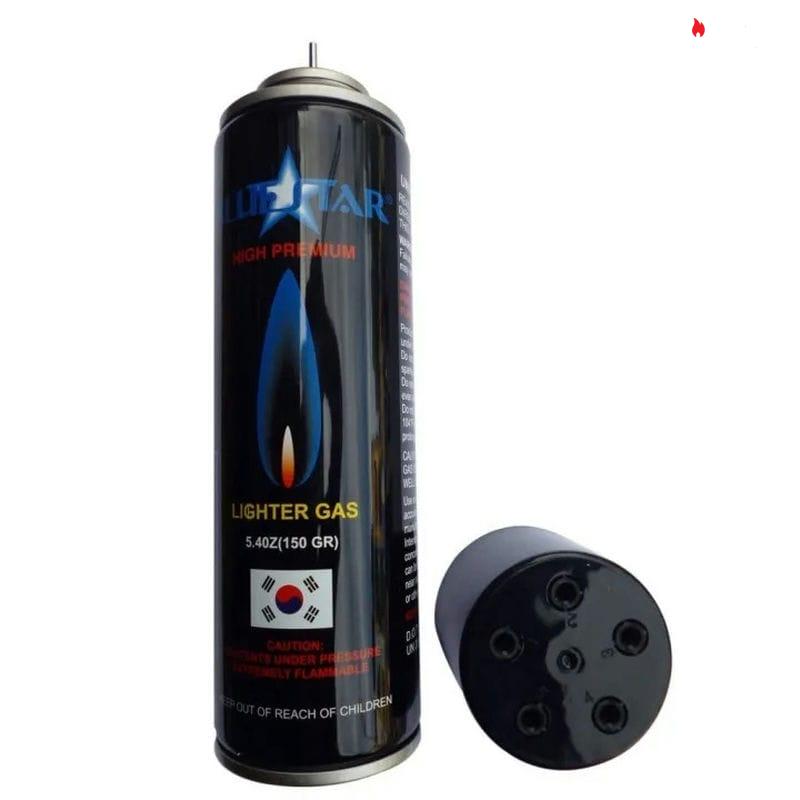 Bình Gas Butane BlueStar dùng cho bật lửa (Gas Hàn Quốc Chính Hãng)